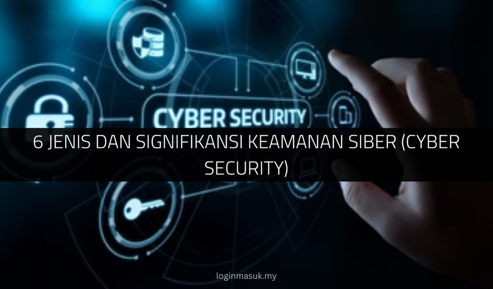 6 Jenis dan Signifikansi Keamanan Siber (Cyber Security)