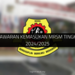 Semakan Tawaran Kemasukan MRSM Tingkatan 1 & 4 2024/2025