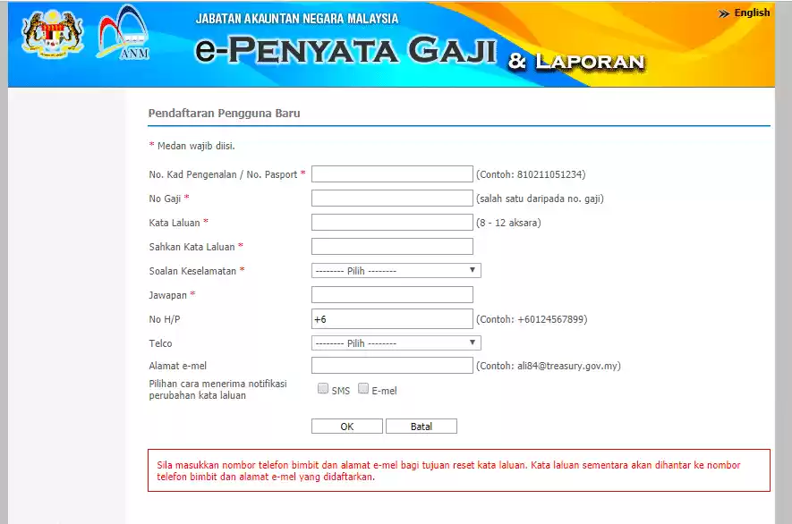 Cara Mendapatkan Slip Gaji Penjawat Awam Melalui Sistem e-Penyata Gaji