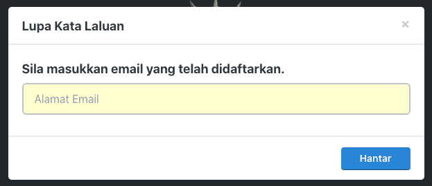 Apa Yang Perlu Dilakukan Jika Anda Tidak Ingat Kata Laluan SPGATM: