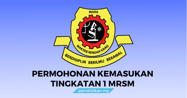 Cara Memohon MRSM untuk Tingkatan 1 Melalui mrsm.mara.gov.my