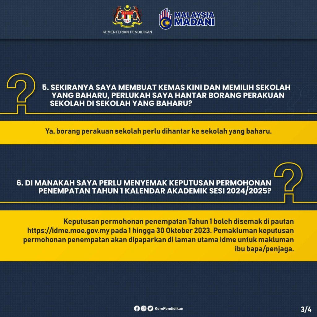 Apakah Kepentingan Pendaftaran Darjah 1?