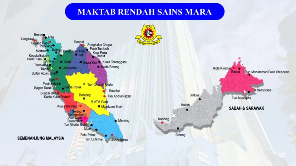 Maktab Rendah Sains MARA (MRSM) Seluruh Malaysia 2024