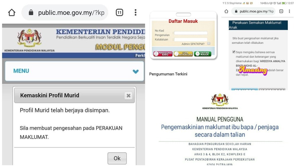 Cara Mengemaskini Data Murid dalam APDM