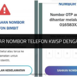 √ Cara Tukar Nombor Telefon KWSP Dengan Mudah