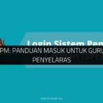 SPLKPM: Panduan Masuk untuk Guru dan Penyelaras